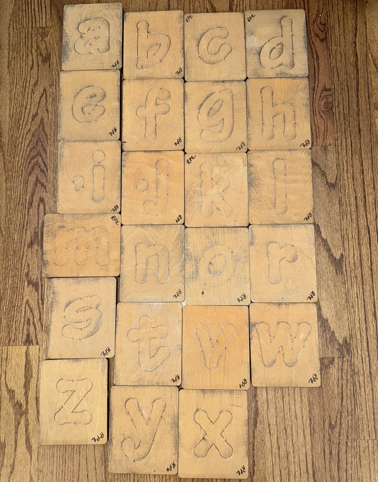 "Ellison ACCU-CUT 4"" Lolli Shadow Font Alphabet a-z troqueles de corte minúscula" Foto 2 de 3