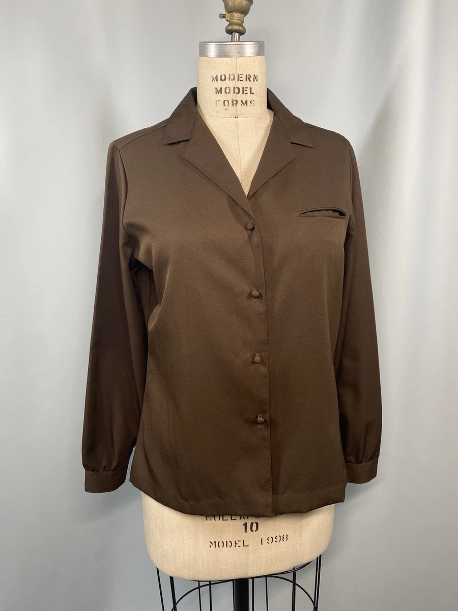brown dress tops Bather Espresso Linen Camp Shirt main image 0