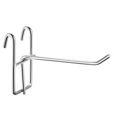 Pack of 12 Grid Wall Hook Store Garage Storage Wall Organizers 4 Inch Silver