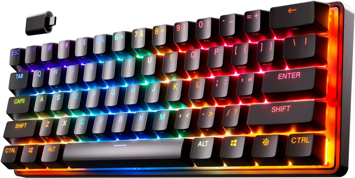 その他 Apex Pro Mini Wireless SteelSeries - Apex Pro Mini 60% V2 Wireless Mechanical