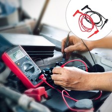 2pcs Multimeter Electronic Test Lead Kit Multi Meter Tester Lead Probe Cable