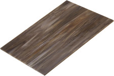 Stained Glass Sheet Mosaic Tile 7.9 Inch X 5.9 Inch Coffee Color Stained Glass S