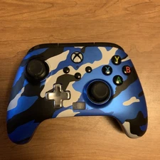 PowerA 1518911-01 Blue Camo Handheld Wired Gaming Controller for Xbox Series