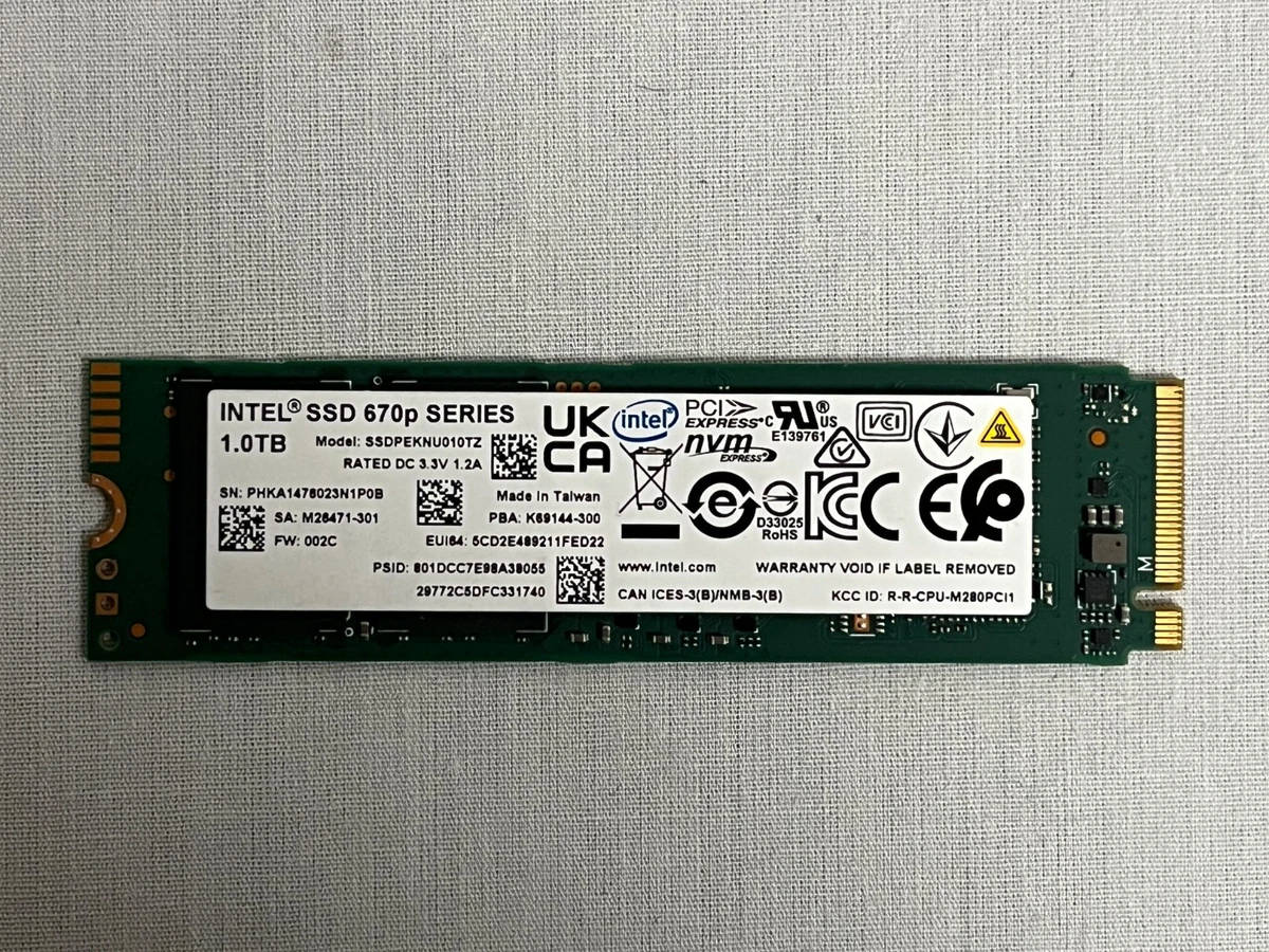 Intel M.2 Interface 1 TB Solid State Drives for sale | eBay
