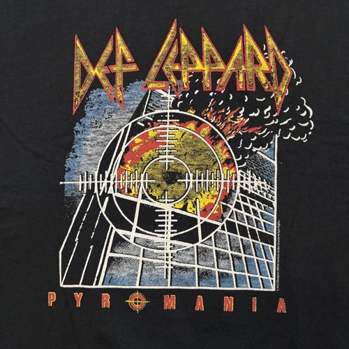 Def Leppard Pyromania Rock Band T-Shirt Size Extra Large - Picture 2 of 4