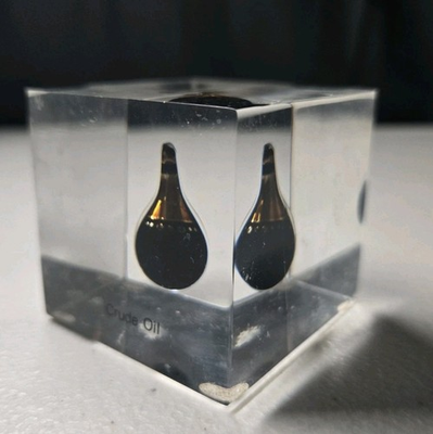 #ad #ad Crude Oil Sample Paper Weight $79.99