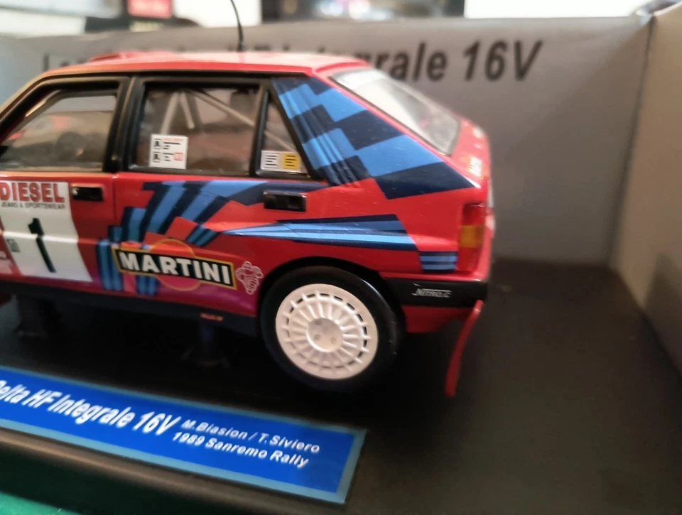 Delta HF Integrale 16v 1/18 Sanremo Rally 1989 Sunstar - Immagine 4 di 4