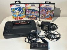 Sega Master System II Console And Game Bundle Sonic 1, 2 & Chaos