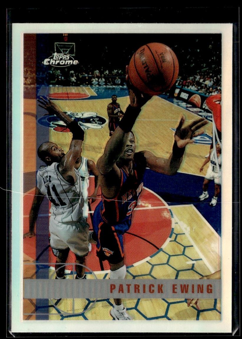 1997-98 Topps Chrome Refractor Patrick Ewing New York Knicks #32