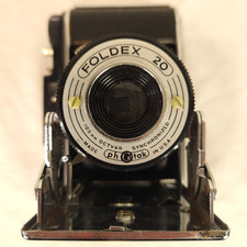 Vintage Foldex 20 Camera Untested 105mm Octvar Lens