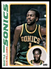 1978-79 Topps Gus Williams #39