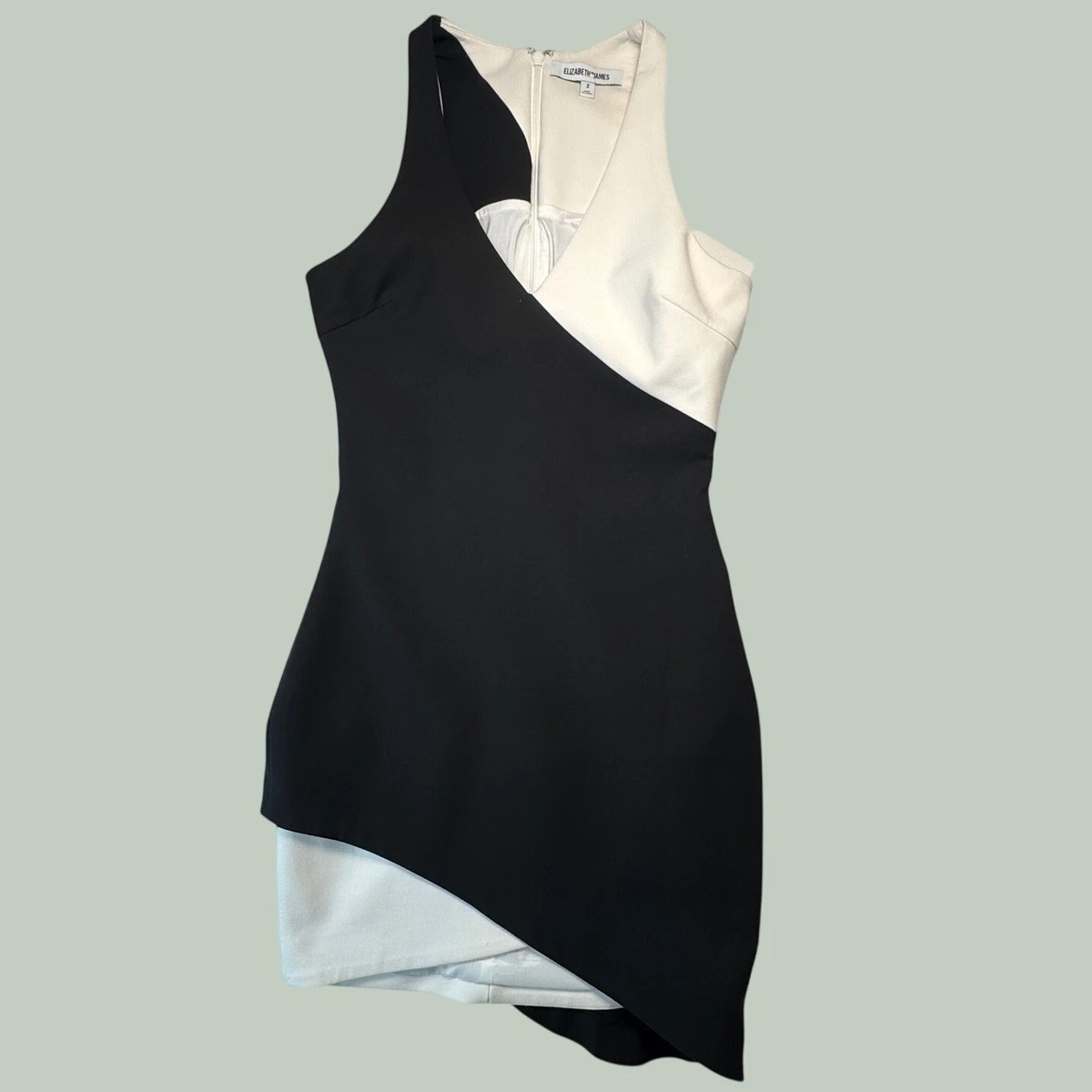 elizabeth and james black and white dress Dresses for Women for sale A-Line/Princess Boat Neck Stretch YGroup_dressbootie60 Color:Raisin Sleeveless dress