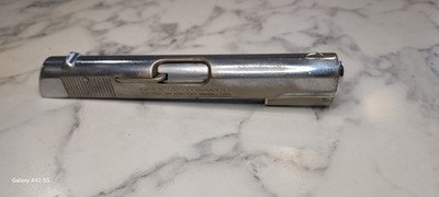 Colt 1903 Pocket Hammerless .32 ACP Nickel Finish Slide with Sights & Barrel