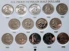 Ben Franklin Proof Collection 1950-1963 - 14 Coins 10 Proofs 90% Silver US