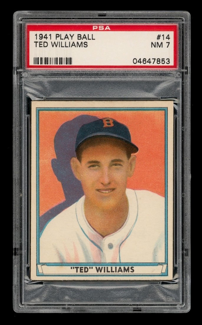 1941 Play Ball Set-Break # 14 Ted Williams PSA 7 NM