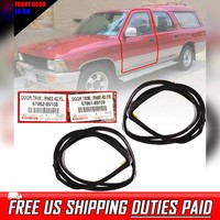 Tur Gummidichtung Wetterleiste Vorne FÜR Toyota Hilux LN85 LN106 1989-1997 4DR