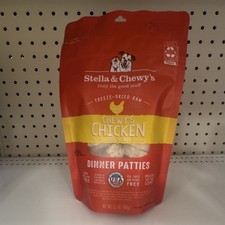 Stella  Chewy's Freeze-Dried Raw Chicken Grain Free Dog Food 15 oz