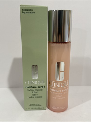 #ad Clinique Moisture Surge Hydro Infused Lotion Very Dry to Oily Skin 3.4 oz $11.90
