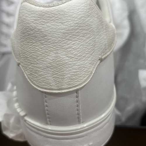 Coach Clip Leather Low top Trainer Sneaker UK 8.5 Optic White BNIB £195 USA 9 - Picture 8 of 9