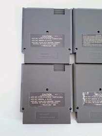 Lot Of 6 Nintendo NES Games W/ Replacement Labels; Castlevania III, Donkey Kong