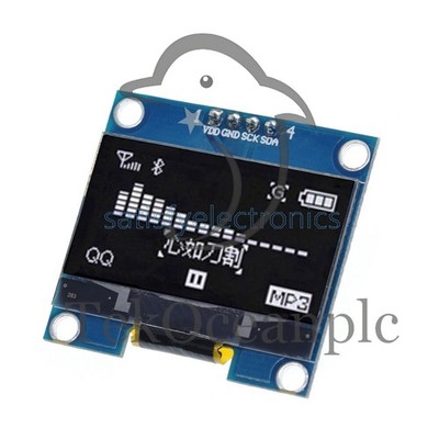 1.3'' White OLED LCD 4PIN Display Module IIC I2C Interface 128x64 for Arduino