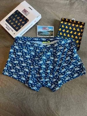 MC2 Saint Barth - Boxershorts ''Howard'', blau, Größe S