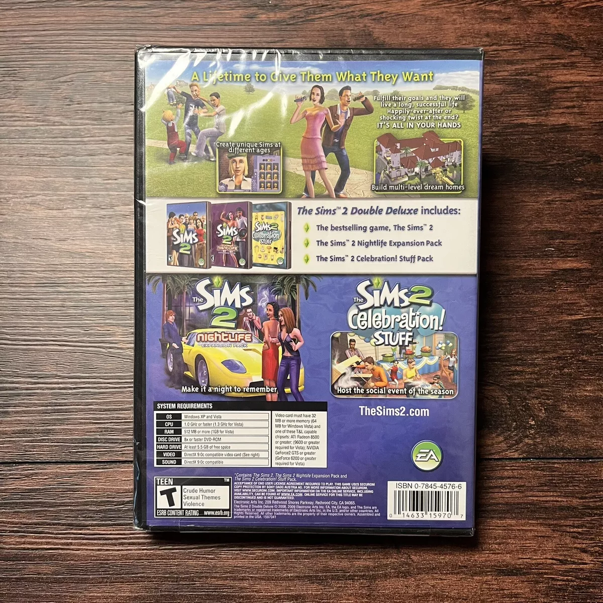 🚨LOT/BUNDLE of 7-(1) NEW & SEALED (duplicate) The Sims 2 PC