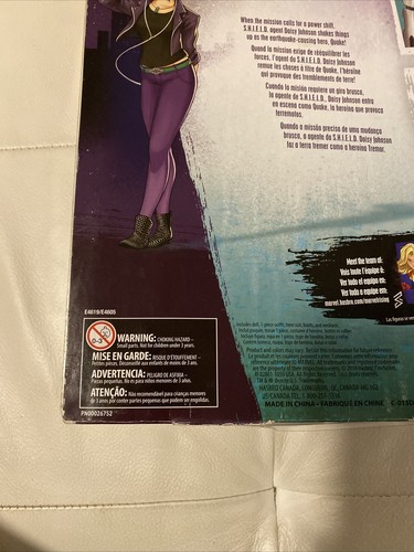 Marvel Rising Secret Warriors 11" Daisy Johnson Quake Secret Identity Doll Toy - Picture 12 of 12