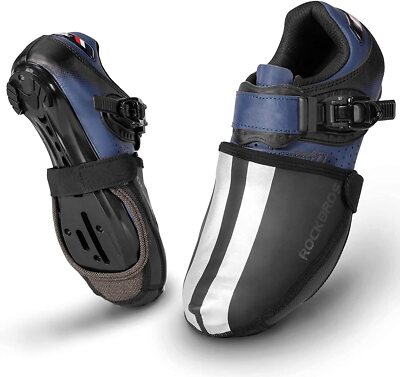 ROCKBROS Überschuhe Fahrrad Überzieher für Rennrad MTB Winddicht Wasserdicht