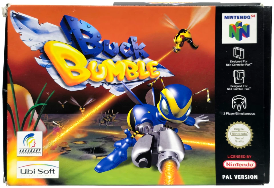 Buck Bumble Nintendo 64 N64 Boxed PAL *Complete* - Image 2 of 4