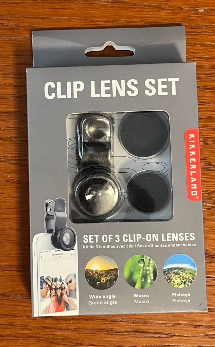 kikkerland phone lens kit