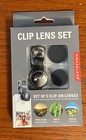 Kikkerland Clip On Lens Set Of 3 Lenses For Cell Phones Smartphones Or Tablets