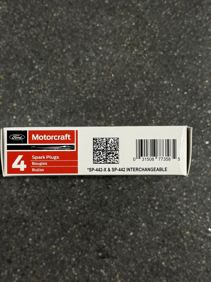 Bujías AGSF-52C Ford Motorcraft SP-442-X ¡4 piezas! Se vende como paquete de 4 piezas. Foto 3 de 4