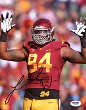 Leonard Williams Signed USC Trojans 8x10 Photo PSA/DNA