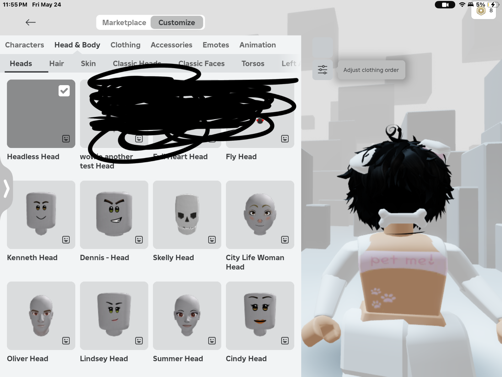 Headless Roblox Account For sale (HEADLESS HORSEMAN ONLY + semi stacked) eBay