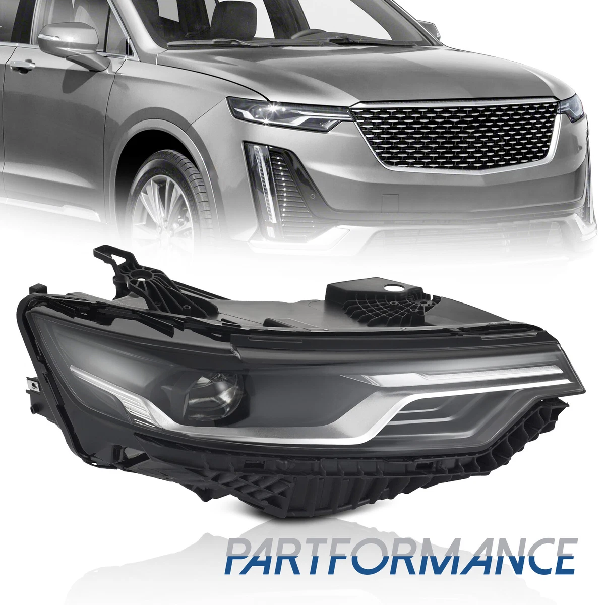 For 2020-2022 Cadillac XT6 LED Headlight Right Lamp Single 