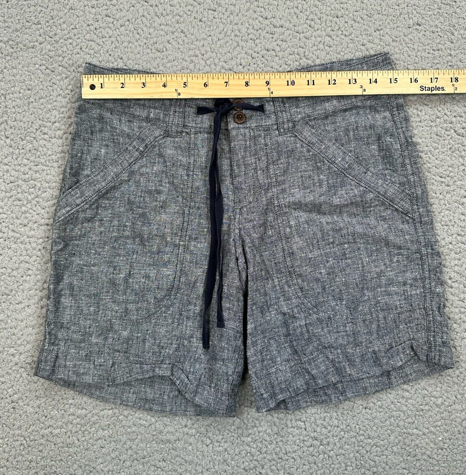 Patagonia Island Cáñamo Para Mujer Talla 6 Azul Gris Cordón Aire Libre Senderismo Viaje Foto 3 de 4