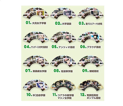 Girls Und Panzer Final Chapter Mini Folding Fan Collection Part 4 Box Products Ebay Girls Und Panzer Final Chapter Mini Folding Fan Collection Part 4 Box Products Ebay