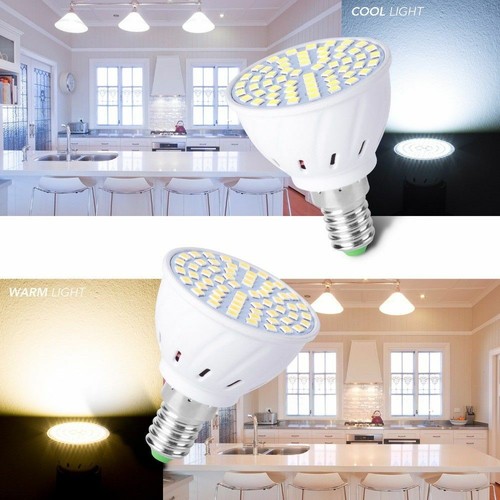 E14 GU10 MR16 E27 LED Bulb 5W 8W 10W Spotlight Lamp 220V 2835SMD COB Downlight - Picture 7 of 15