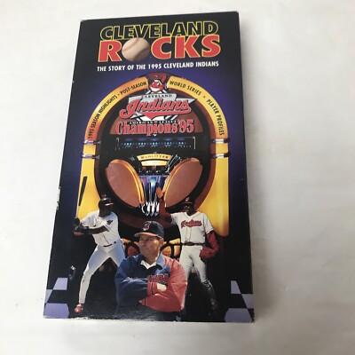 Cleveland Rocks The Story Of The 1995 Cleveland Indians VHS Tape ...