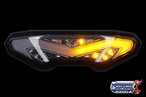 SMOKE LED INTERGRATED TURN SIGNALS TAIL BRAKE LIGHT FOR 2015 YAMAHA MT-09 FZ-09 - Bild 5 von 9