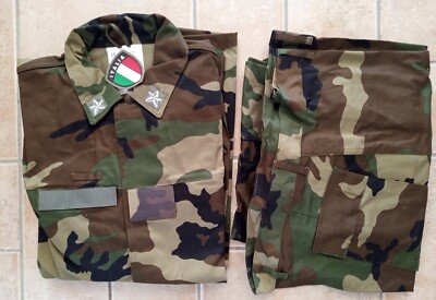 Completo Uniforme Mimetico Da Combattimento Antistrappo Vegetato Con 2 Pantaloni (Mod. Soldato Futuro - Foto 9