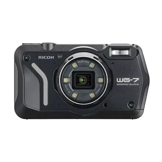 RICOH WG-7 Toughness Compact Digital Camera BLACK 20.0MP