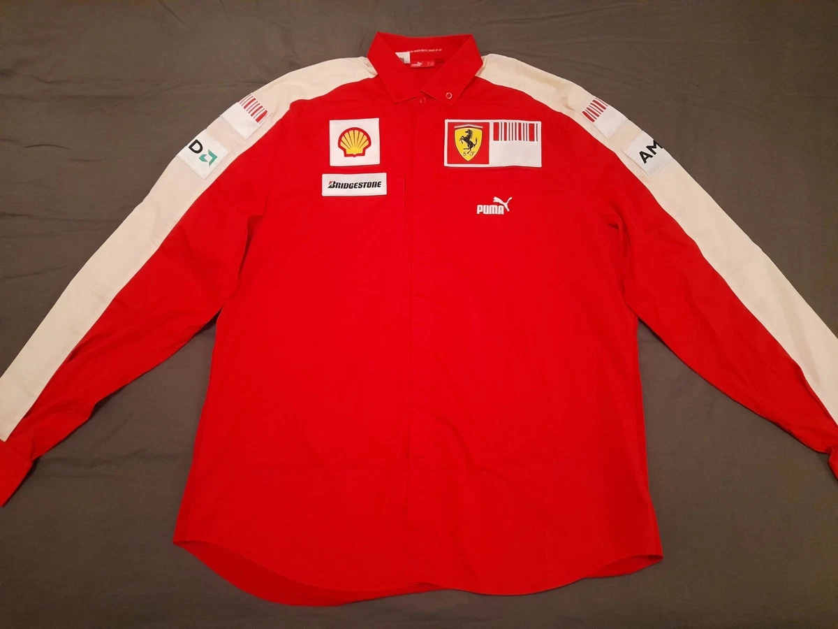 Puma ferrari long sleeve shirt new arrivals