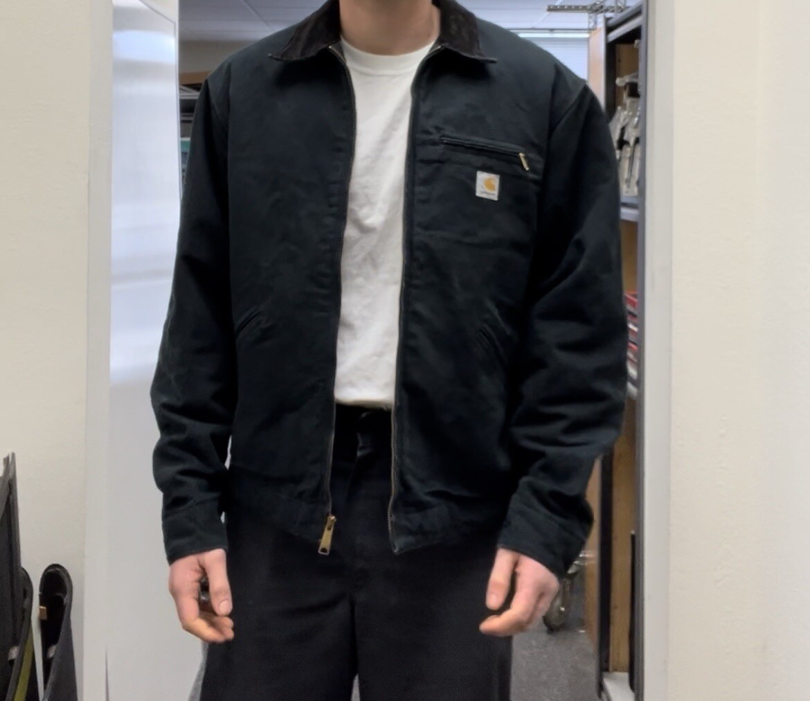 Carhartt detroit jacket Black J01BLK Size 48T XLT blanket Carhartt detroit jacket Black J01BLK Size 48T XLT blanket