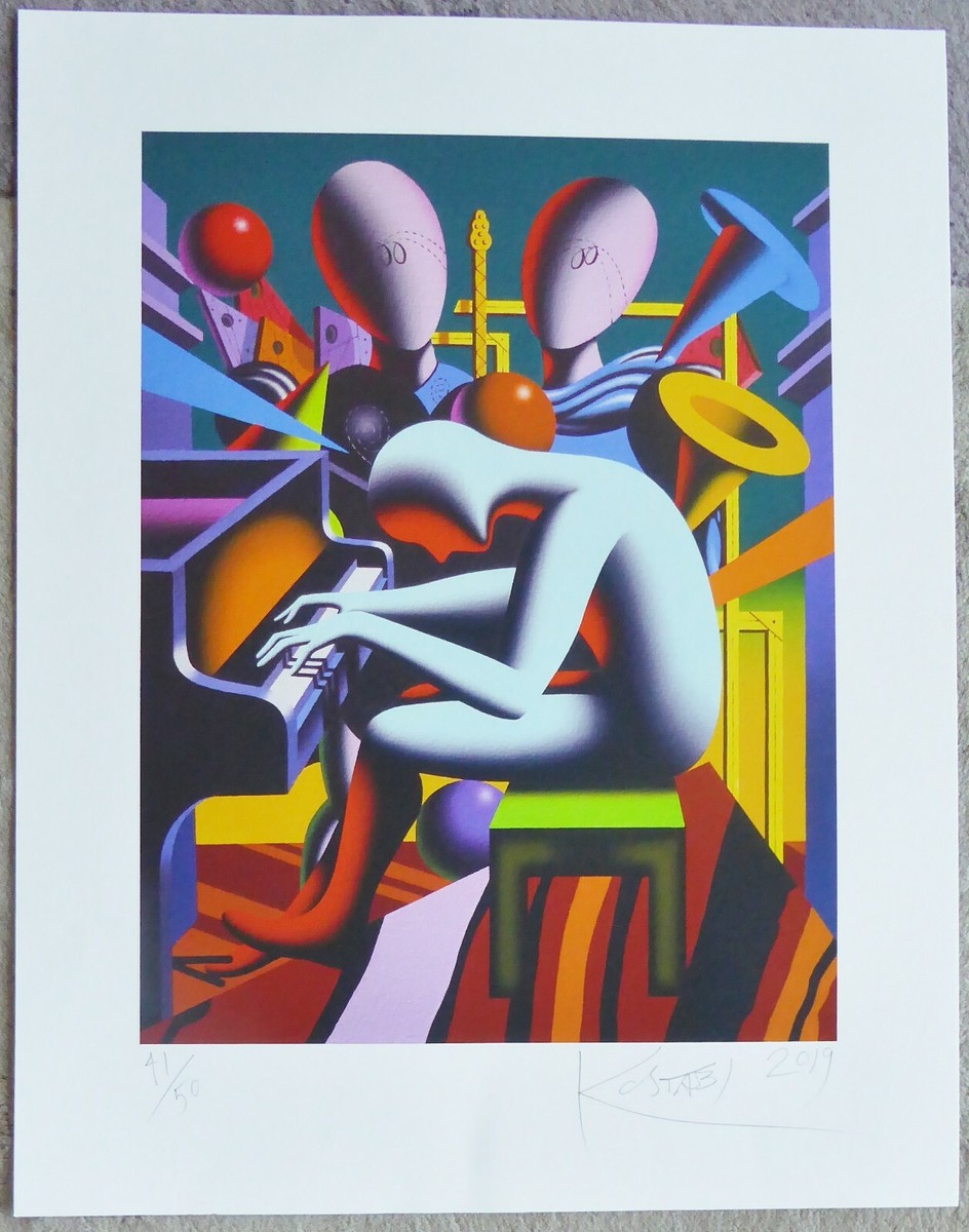 貴重一点物マークコスタビMARK KOSTABI 直筆マーカーデッサン1994