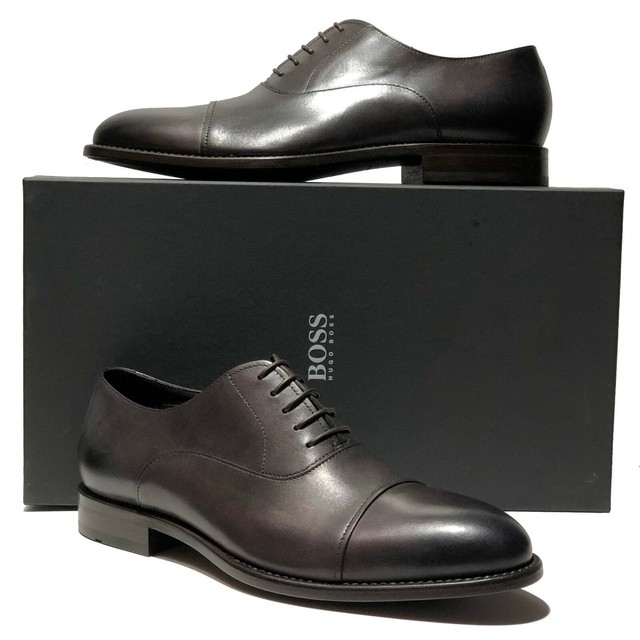 hugo boss cap toe oxford
