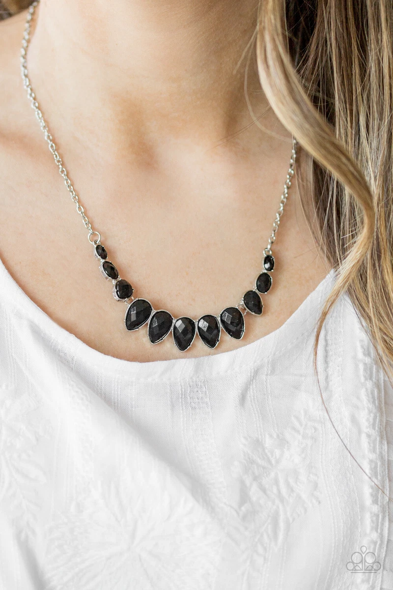 Paparazzi online black necklace