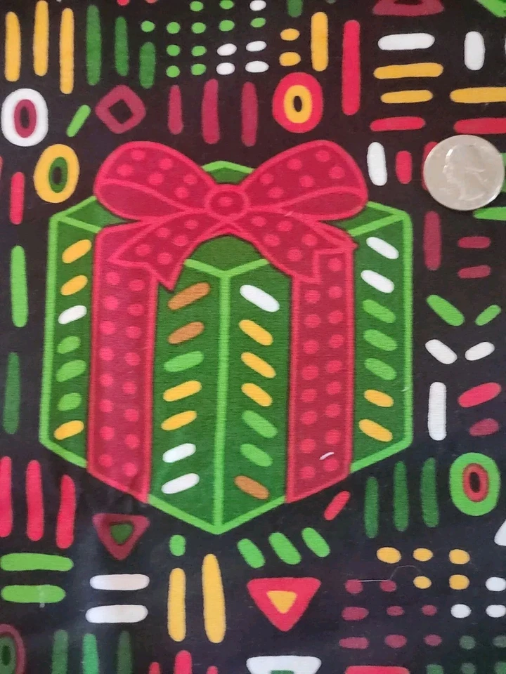 Andover Fabrics , Mota Xmas By Kathy Hall, For Museum Of New Mex. 44"x1 Yd - Image 4 of 4