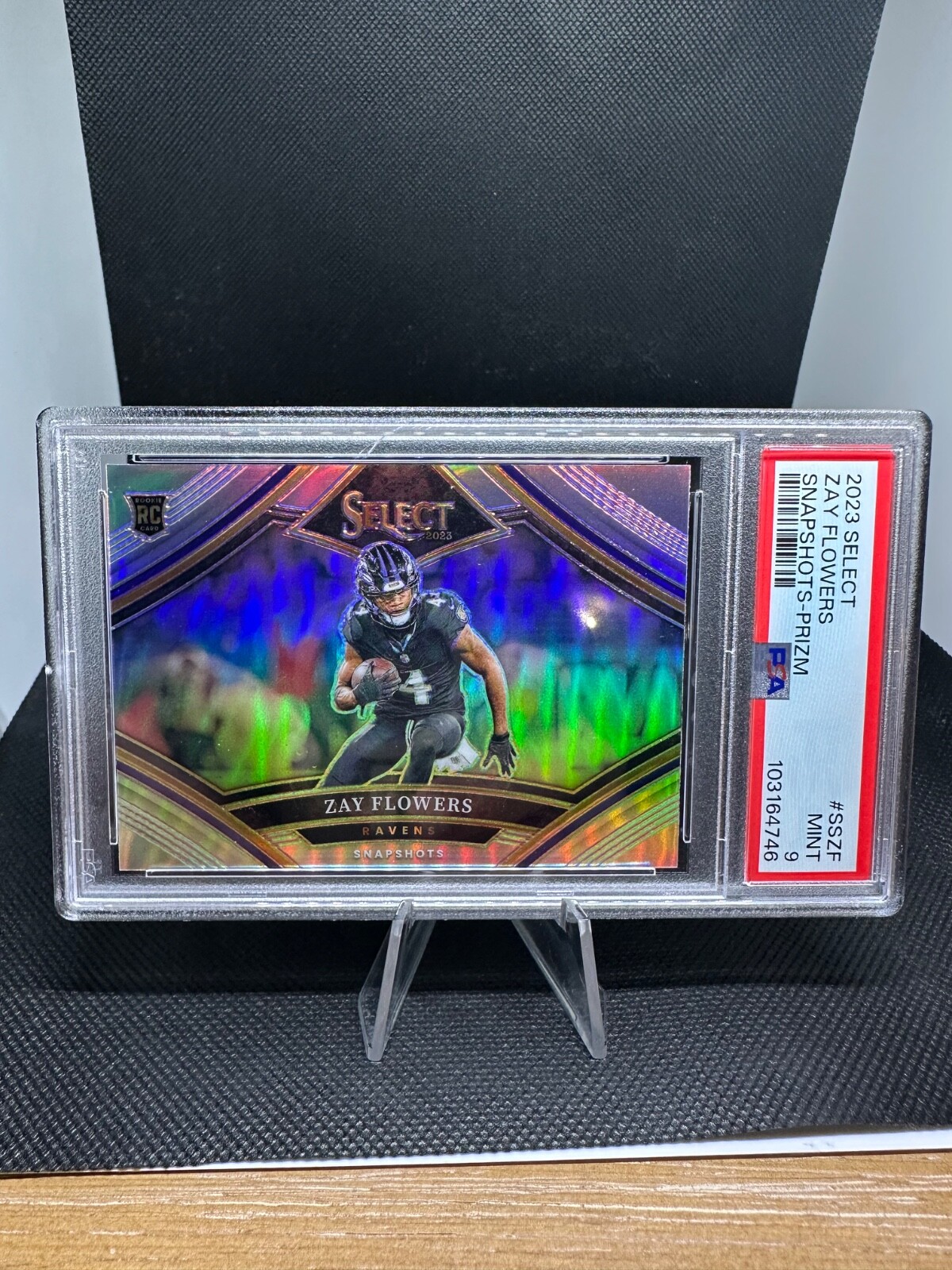 2023 Panini Select - Snapshots #SS-ZF Zay Flowers (RC)